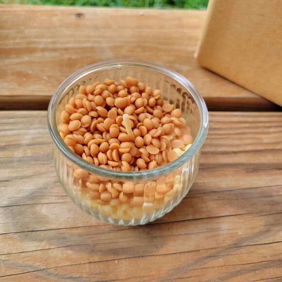 Pink Zebra Glimmer DIY Candle Making Kit 6 Jars + Wicks (Display Set), 2.5" - Picture 4 of 4